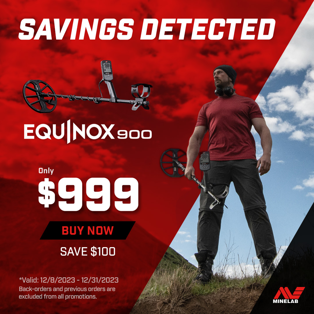 Minelab EQUINOX 900 Myers Metal Detectors